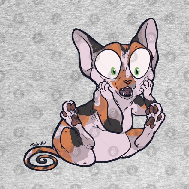 Oh My - Calico Sphynx by TaksArt